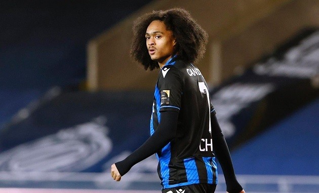 Watch: Man Utd loanee Tahith Chong scores delightful chip on Brugge debut - Bóng Đá