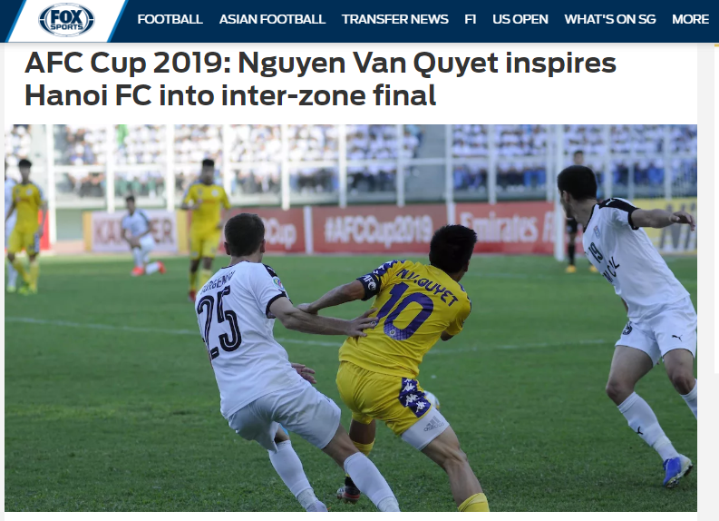 Báo châu Á chỉ ra cầu thủ xuất sắc nhất CLB Hà Nội trận hoà Altyn Asyr - Bóng Đá