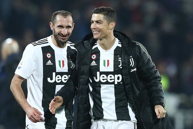 Giorgio Chiellini bầu Ronaldo, Lewy, Ramos - Bóng Đá