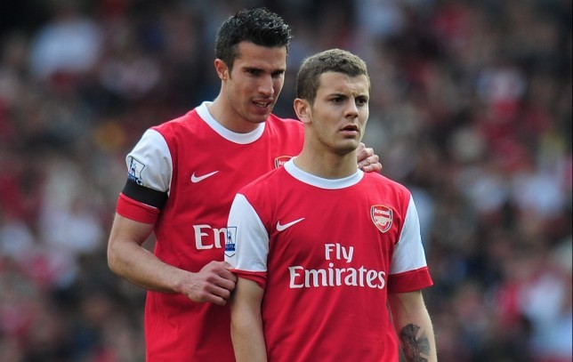 How Jack Wilshere reacted to Arsenal selling Robin van Persie to Manchester United - Bóng Đá