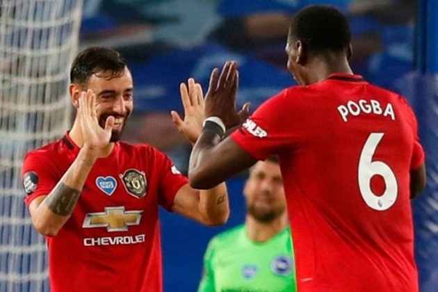 Manchester United stars Bruno Fernandes and Paul Pogba injured in training ground clash - Bóng Đá
