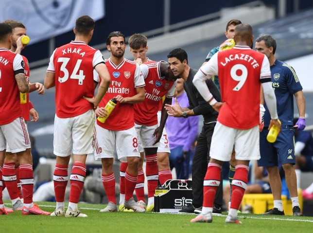 Mikel Arteta reveals how Arsenal squad reacted to Tottenham defeat ahead of Liverpool clash - Bóng Đá