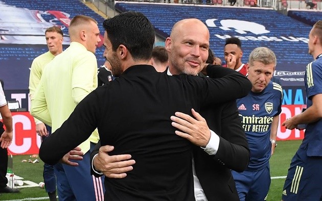 Arteta on Ljungberg leaving - Bóng Đá