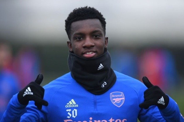 West Ham target Arsenal star Eddie Nketiah to replace Sebastien Haller - Bóng Đá