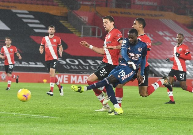 Mikel Arteta says Nicolas Pepe took his Arsenal chance against Southampton - Bóng Đá