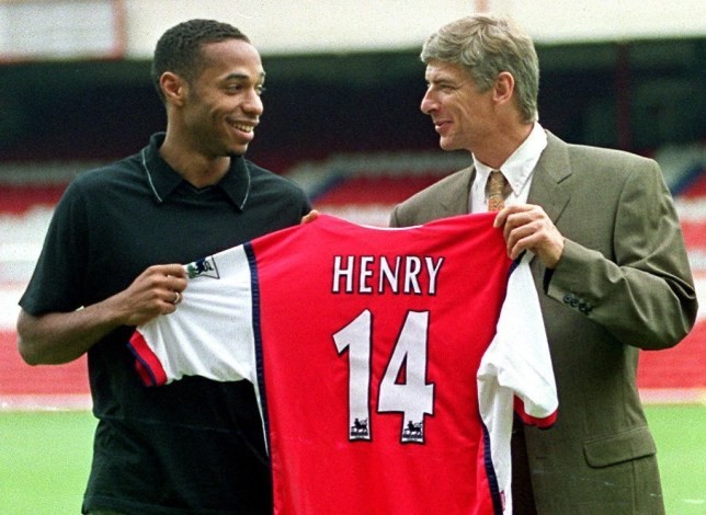 Thierry Henry reveals why he picked the number 14 when he joined Arsenal - Bóng Đá