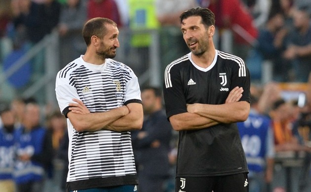 Juventus gia hạn hợp đồng với Chiellini và Buffon - Bóng Đá