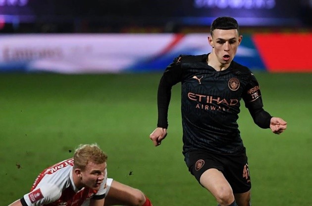 Phil Foden explains what he said to Alfie May after Cheltenham v Man City - Bóng Đá
