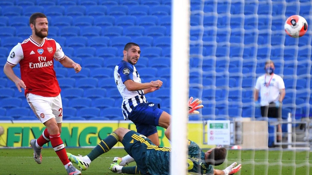 Cú bóp cổ của Guendouzi và sự sụp đổ mang tên Arsenal - Bóng Đá