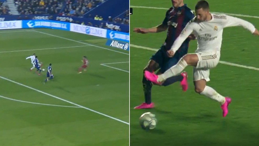 Was this the worst one-on-one attempt of Hazard's career? - Bóng Đá