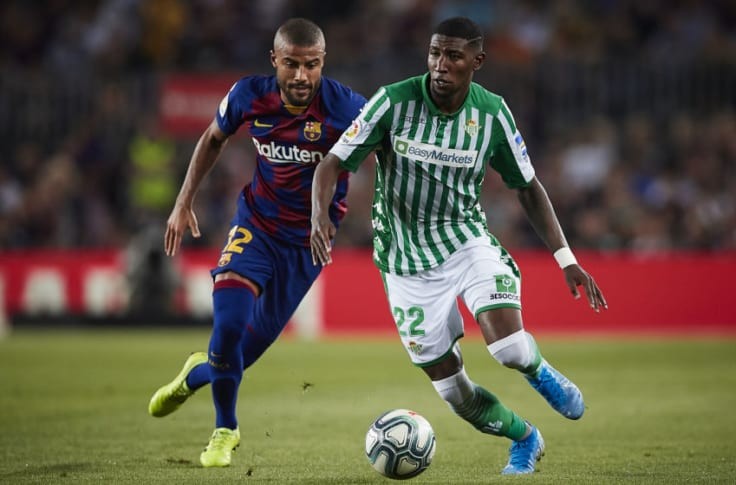 Paris Saint-Germain is interested in pushing for a €25 million permanent transfer deal to sign Real Betis defender and FC Barcelona loanee Emerson, - Bóng Đá