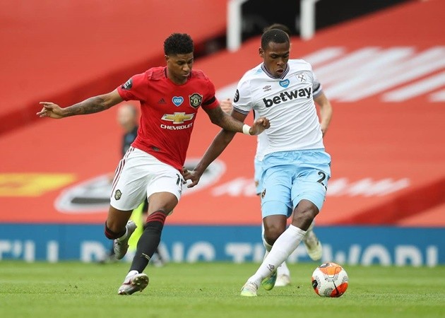 Patrice Evra singles out Man Utd star Marcus Rashford for ‘poor performance’ against West Ham - Bóng Đá