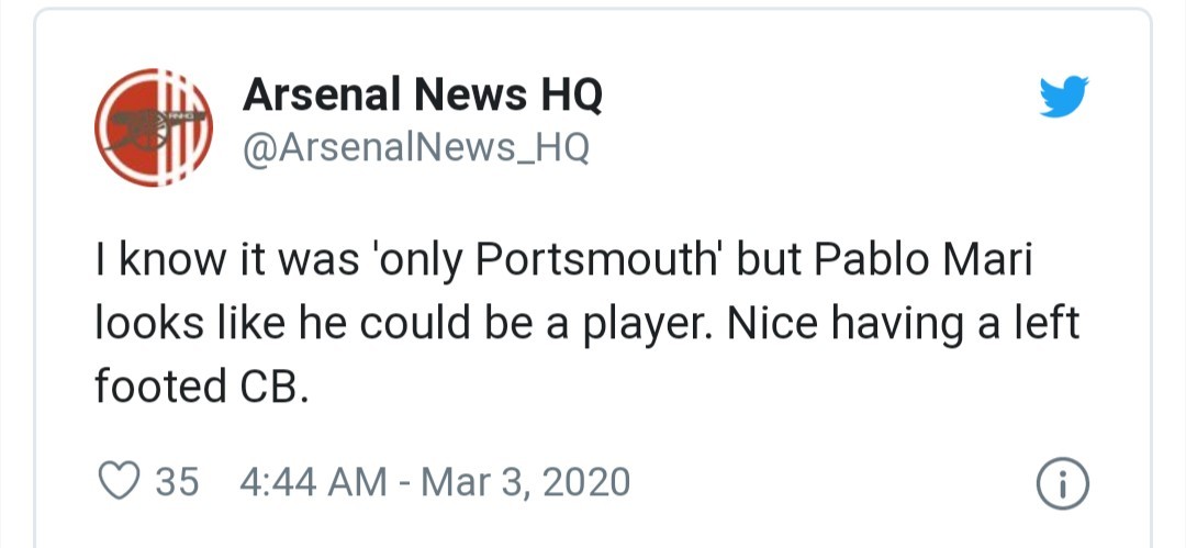 Arsenal fans react to mari - Bóng Đá