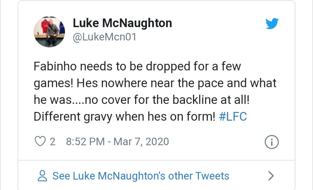 Liverpool fans react to fabinho - Bóng Đá