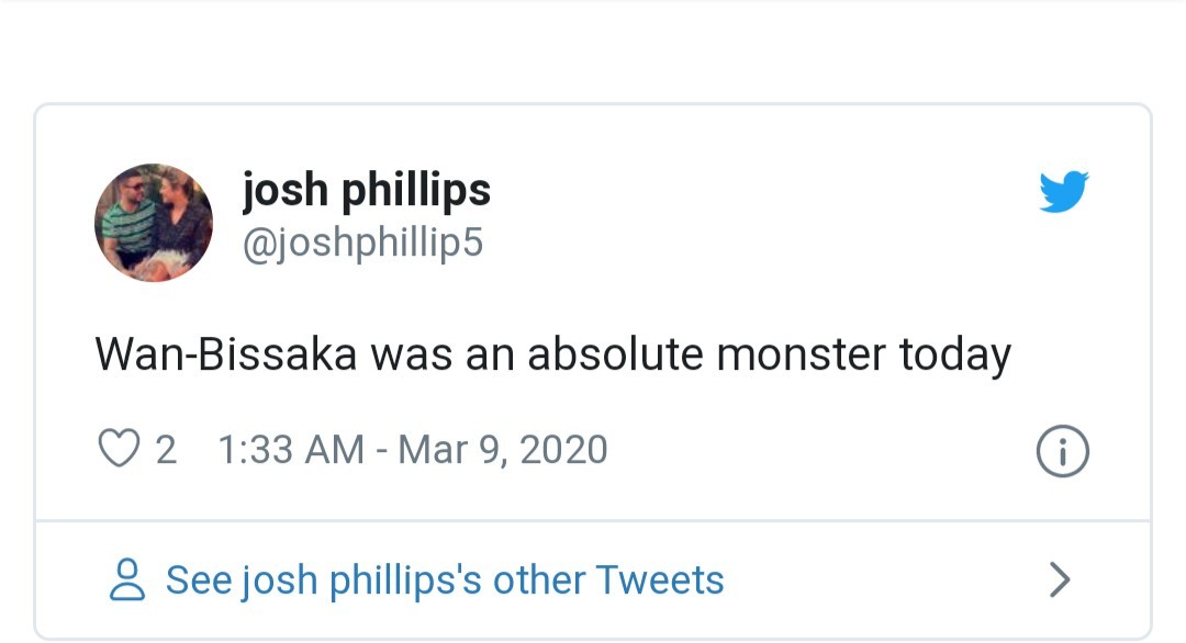 man utd fans react to wan-bissaka - Bóng Đá