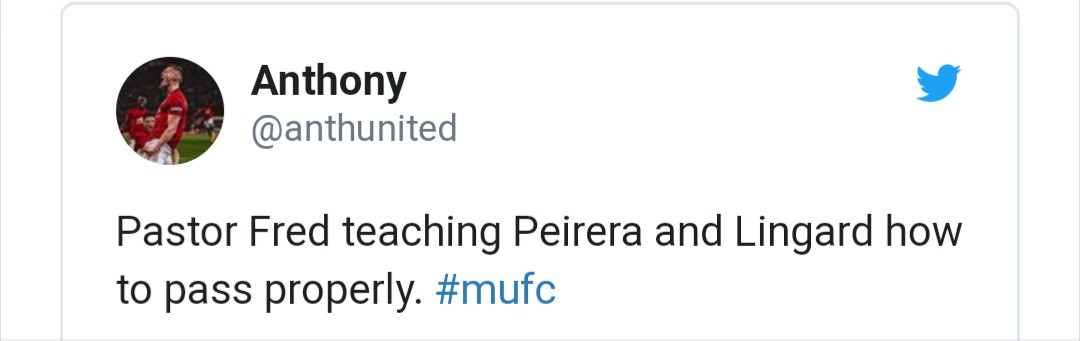 man utd reacts to fred - Bóng Đá