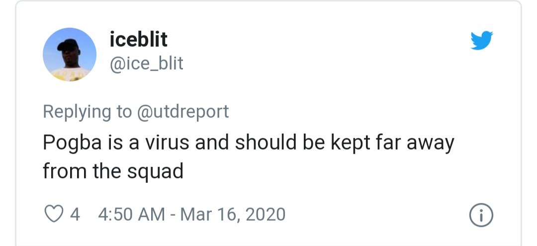 man utd fans slam pogba - Bóng Đá