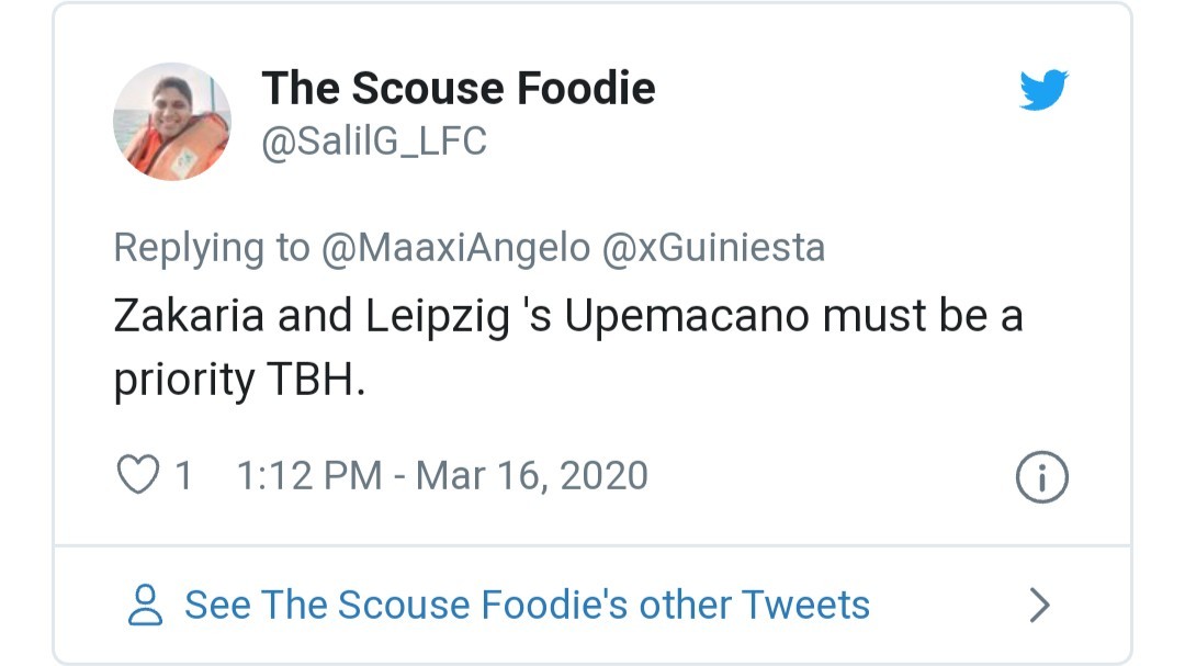 Liverpool fans react to zakaria - Bóng Đá