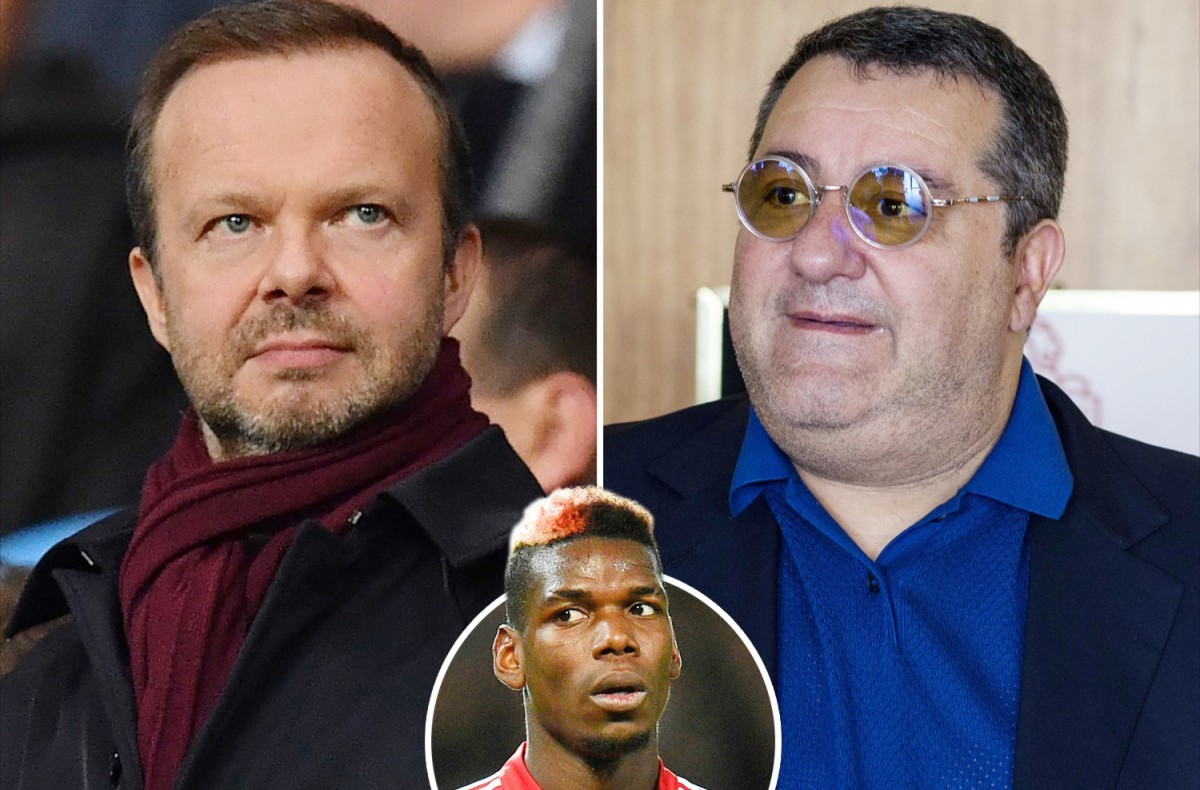 man utd react to woodward and raiola's negotiation - Bóng Đá