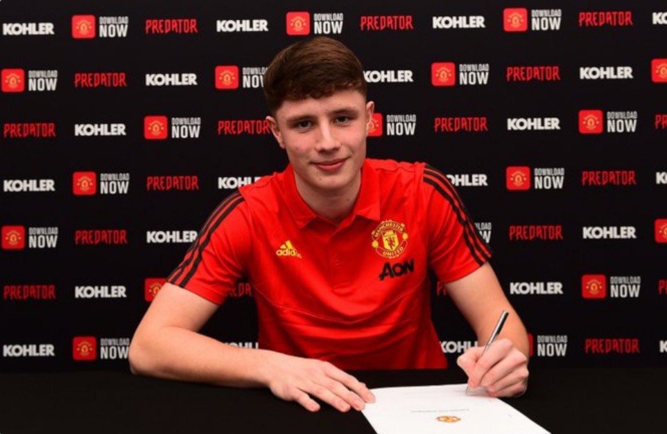man utd signed william fish - Bóng Đá