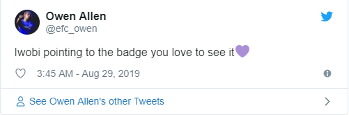 Ảnh: Iwobi ghi bàn cho Everton và chỉ lên Logo. Fan phản ứng - Bóng Đá