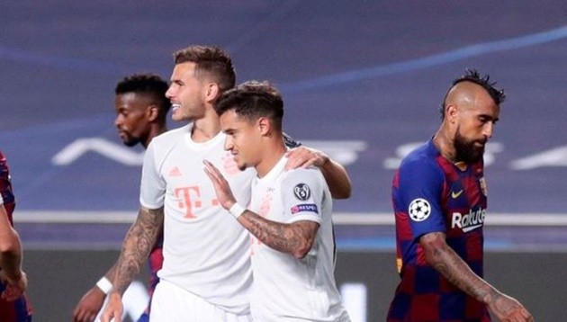 'Welcome to Arsenal' - Fans go crazy as Philippe Coutinho stuns Barcelona in Champions League - Bóng Đá