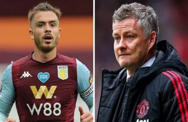 No talks between Man United and Aston Villa about Grealish  - Bóng Đá