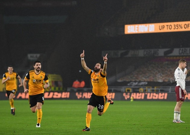 10 con số 'kinh hoàng' trận Wolves 2-1 Arsenal: 'Cạn lời' hai Pháo thủ - Bóng Đá