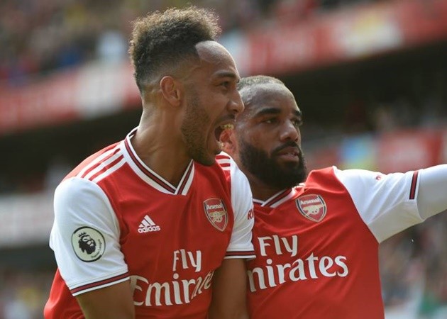 Alexandre Lacazette reveals talks with Pierre Emerick-Aubameyang over his Arsenal future - Bóng Đá