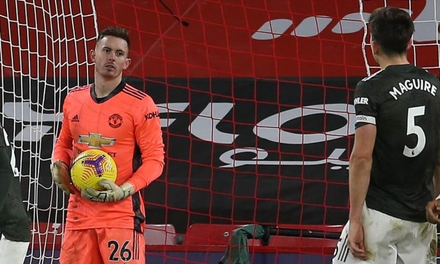Harry Maguire sends Dean Henderson message over David de Gea after Manchester United's derby win - Bóng Đá