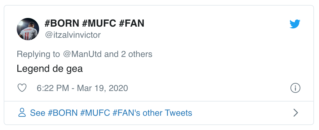 Manchester United: Fans react to club post praising Red Devils duo Harry Maguire and David de Gea - Bóng Đá