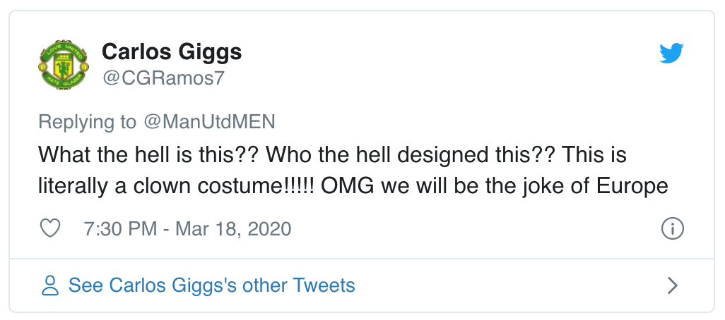 Manchester United: Fans blast Red Devils leaked 2020/2021 home kit design - Bóng Đá