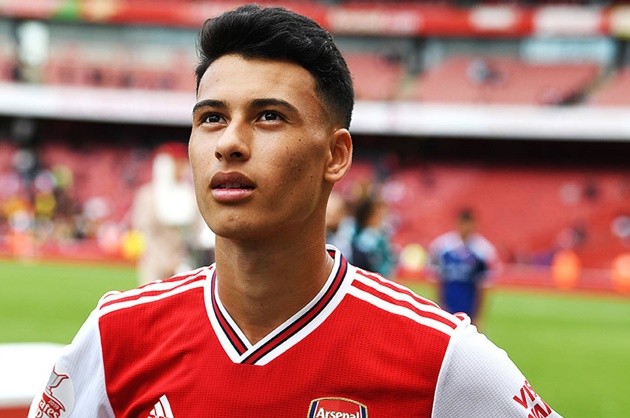 Gabriel Martinelli sends message to Mikel Arteta and names his Arsenal role model - Bóng Đá