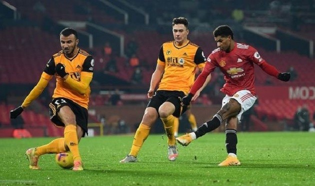 Marcus Rashford's winner vs Wolves is identical to Man Utd goal from 10 years ago - Bóng Đá