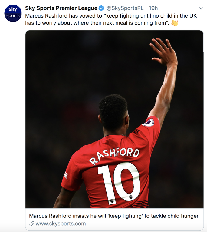 Marcus Rashford: 20 triệu bảng cho những bữa ăn miễn phí mùa cách ly - Bóng Đá