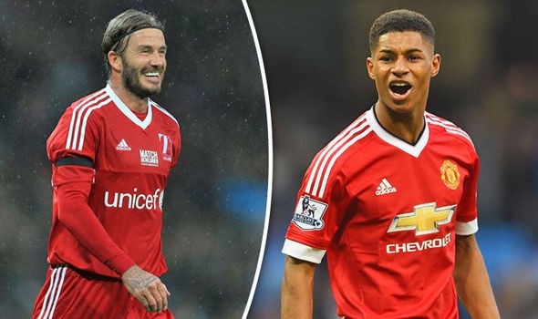  BECKS REACTS TO RASHFORD MATCHING HIS RECORD - Bóng Đá