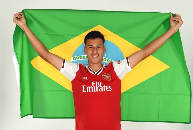 Arsenal poached Gabriel Martinelli from Man Utd – the Brazilian who idolises Cristiano Ronaldo - Bóng Đá