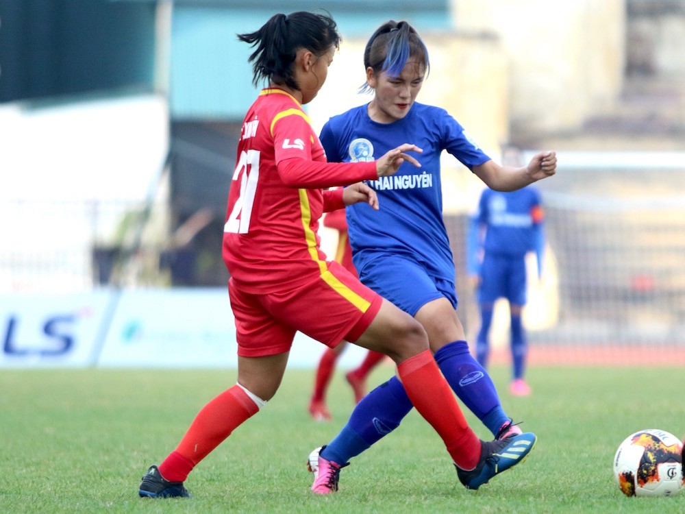 Giải VĐQG nữ  2019: TNG Thái Nguyên thắng đậm, chủ nhà chia điểm - Bóng Đá