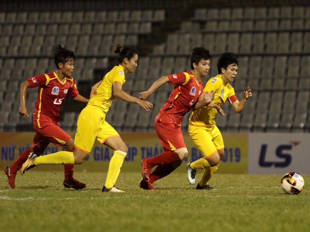 Giải VĐQG nữ  2019: TNG Thái Nguyên thắng đậm, chủ nhà chia điểm - Bóng Đá