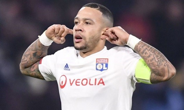 Memphis Depay lập poker giữa tin đồn chuyển đến Arsenal - Bóng Đá