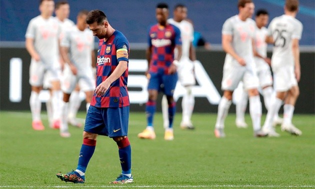 Manchester City 'believe they are in pole position to sign Lionel Messi' if the Barcelona legend decides to leave the Nou Camp  - Bóng Đá