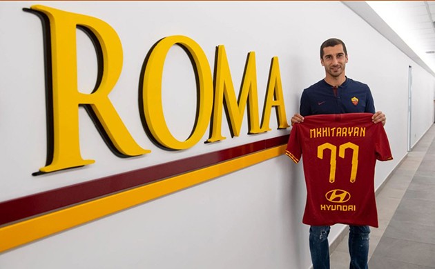 Henrikh Mkhitaryan -> ROMA (OFFICIAL) - Bóng Đá