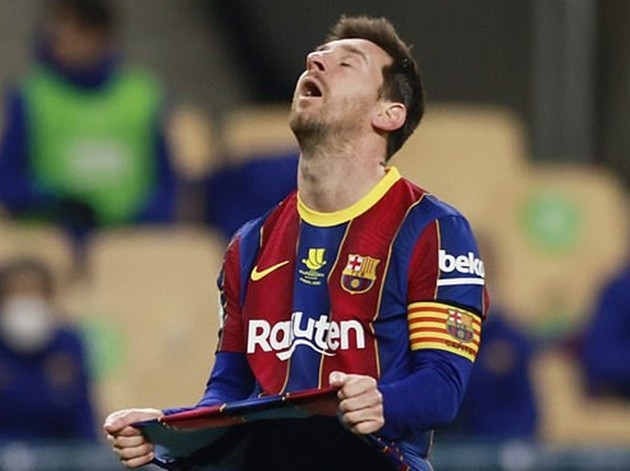 Messi apologised to the dressing room after Supercopa defeat - Bóng Đá