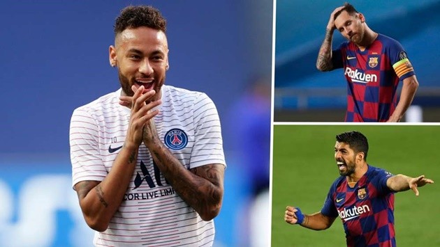 'Neymar broke up the best front three in history' - Leaving Barcelona for PSG a shame, says Minto - Bóng Đá