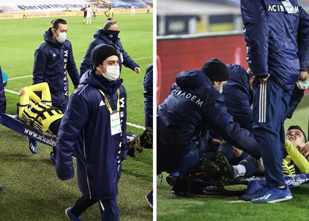 SỐC! Ozil hỏng ăn khó tin, rời sân bằng cáng trong ngày Fenerbahce hòa nhạt - Bóng Đá