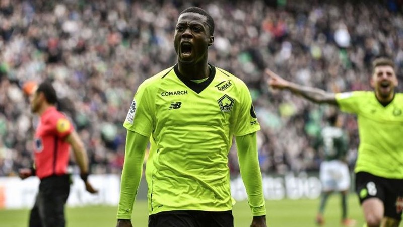 Napoli mua Nicolas Pepe với giá 60 triệu euro - Bóng Đá