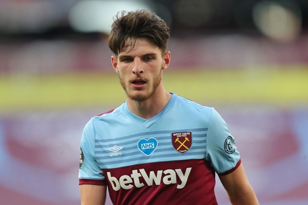 Declan Rice could be a bargain if Liverpool replace Jordan Henderson - Bóng Đá