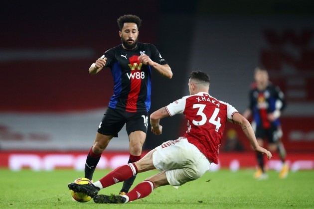 Xhaka stats vs Crystal Palace  - Bóng Đá