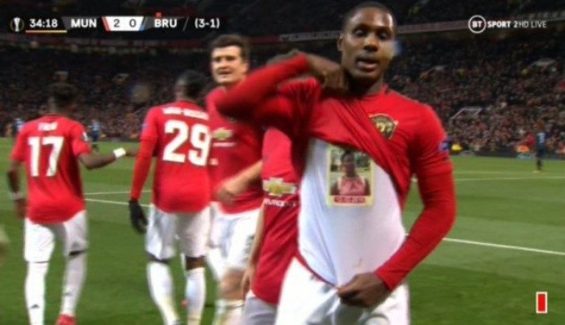 The tragic story behind Odion Ighalo’s celebration after goal on full Manchester United debut - Bóng Đá