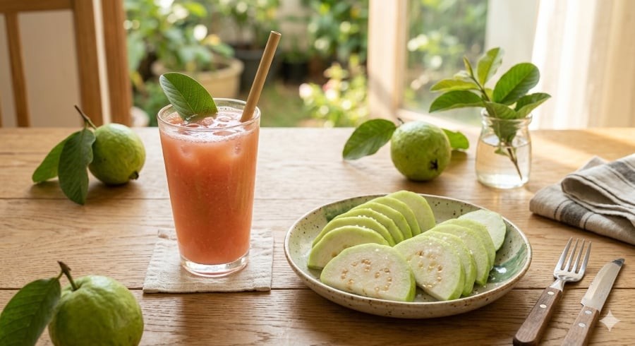 Ăn ổi đúng cách giúp tận dụng tối đa dưỡng chất tốt cho sức khỏe.